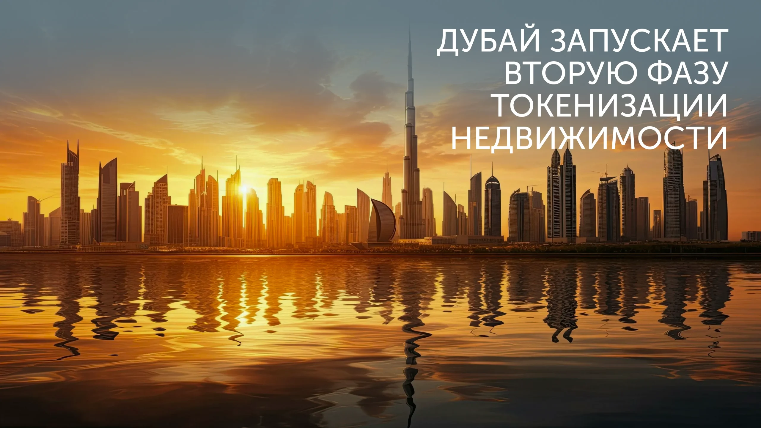 Дубай запускает вторую фазу токенизации